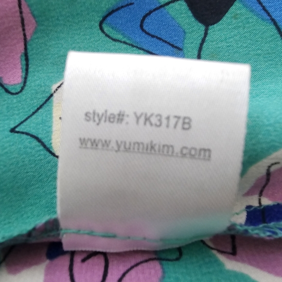 Yumi Kim MALU Kira Green Floral Strappy Maxi Dress Small - Picture 11 of 12